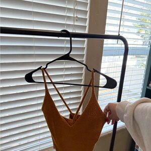 Moth Mustard Tank Top